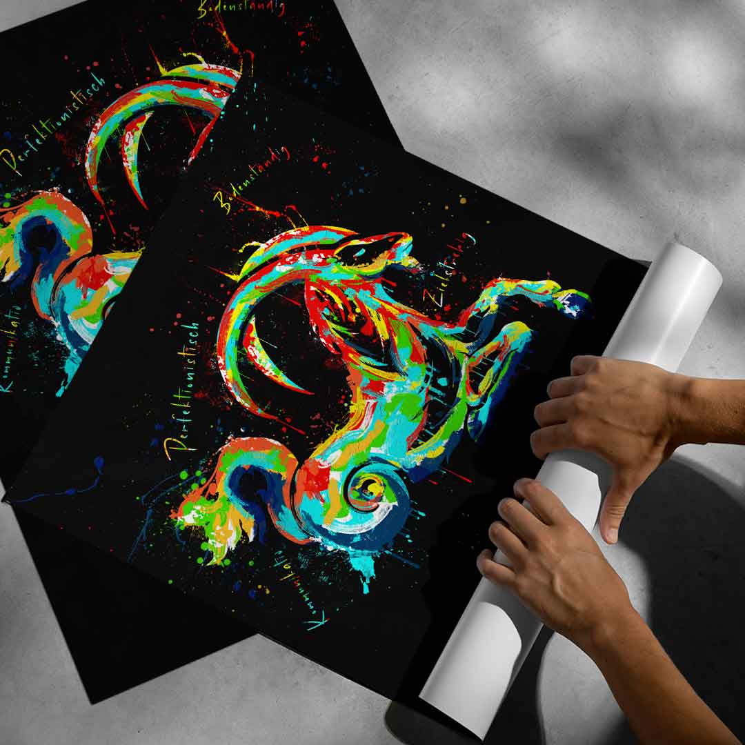 CAPRICORN ZODIAC SIGN - Poster