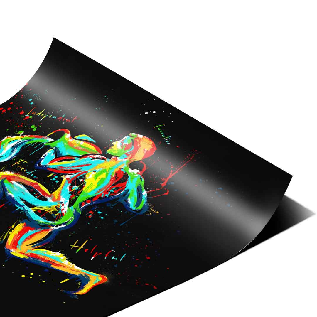 ZODIAC SIGN AQUARIUS - Poster