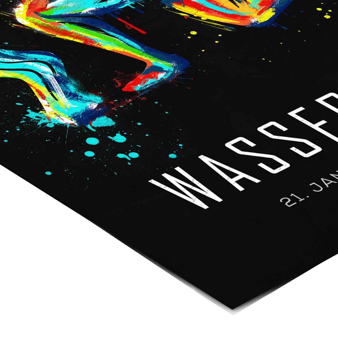 ZODIAC SIGN AQUARIUS - Poster