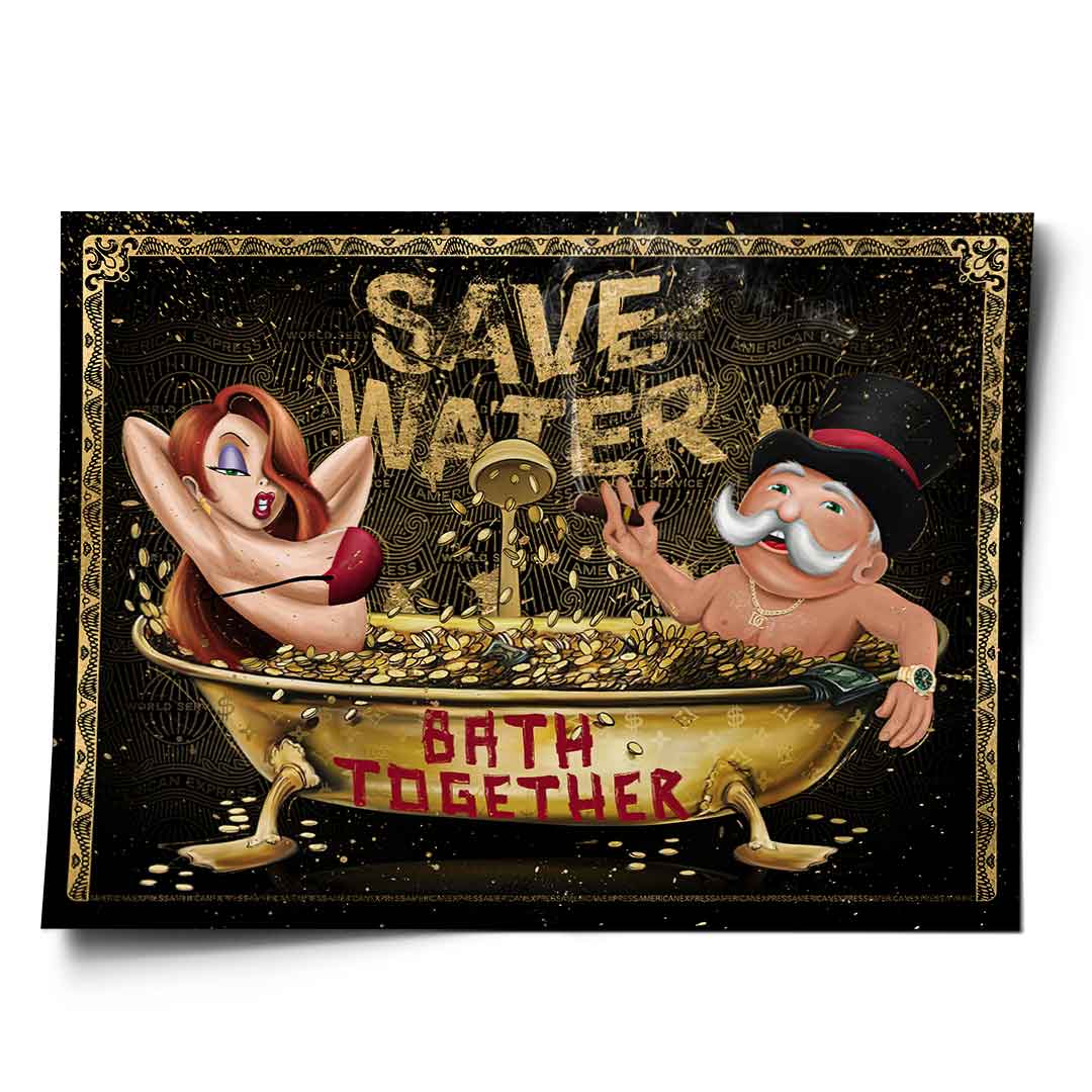 Save Water DCC Edition - Poster