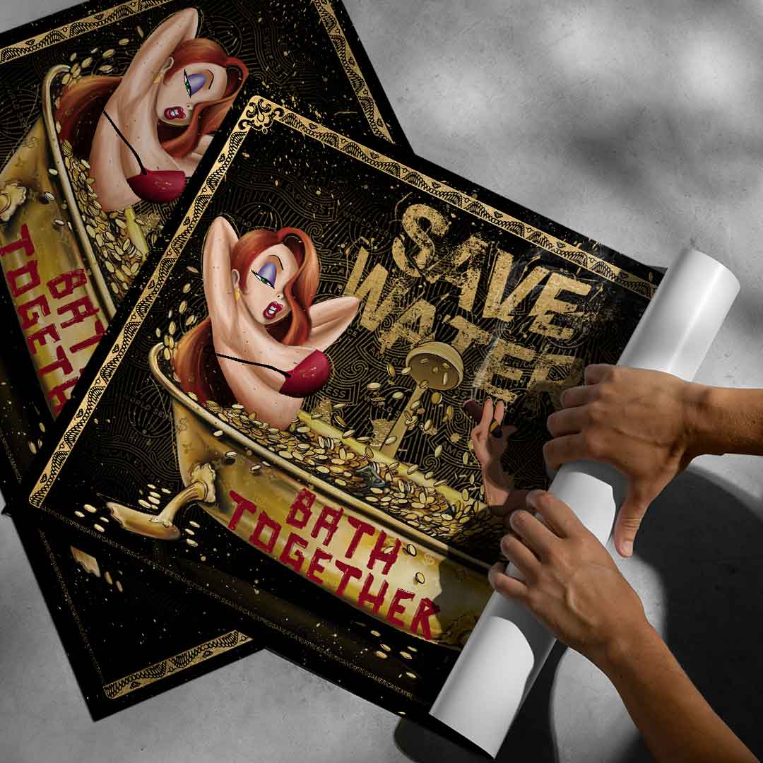 Save Water DCC Edition - Poster