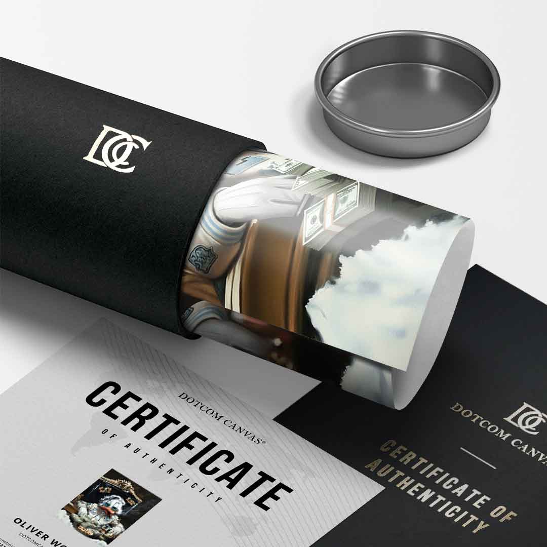 Scarface Duck - Poster