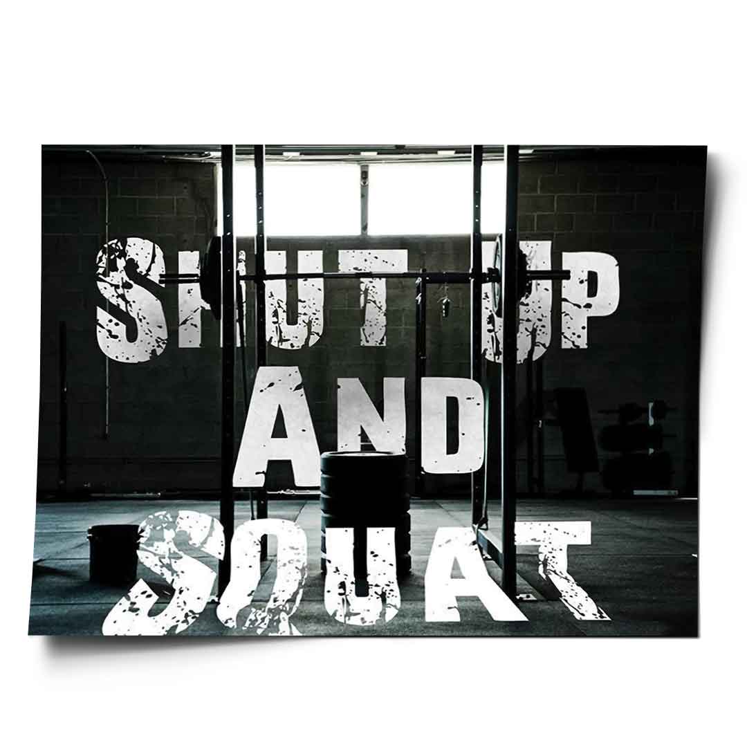 Shut up and Squat - Poster