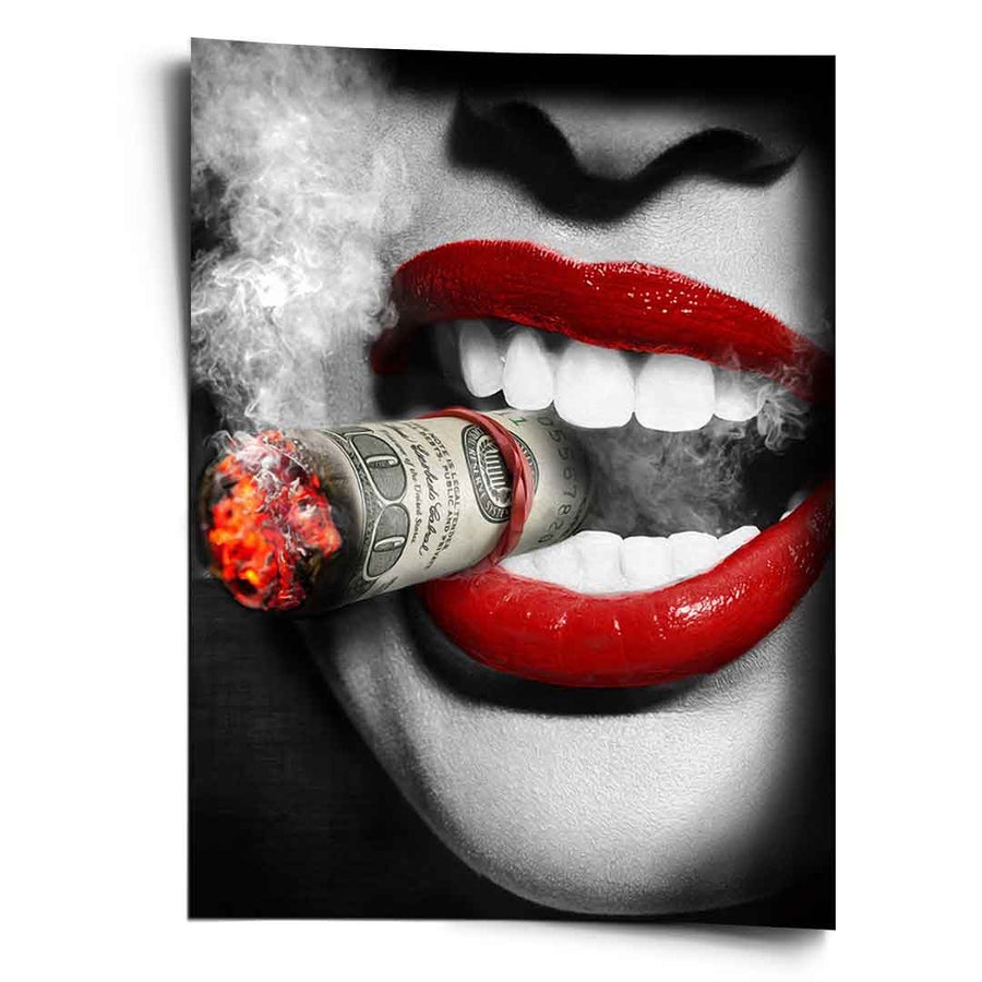 Smoking Girl - Poster – front