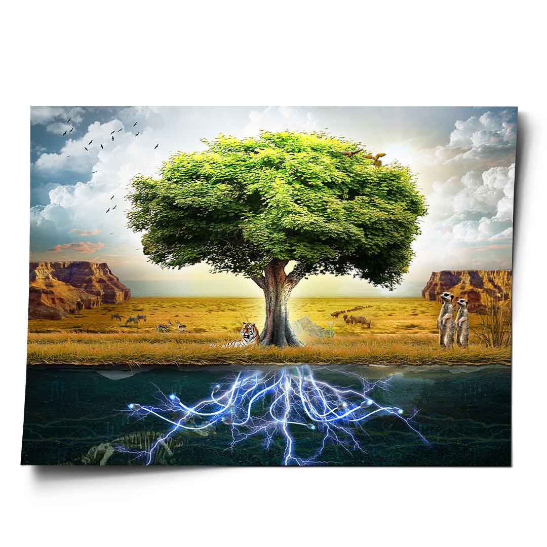 Spiritual Tree - Poster