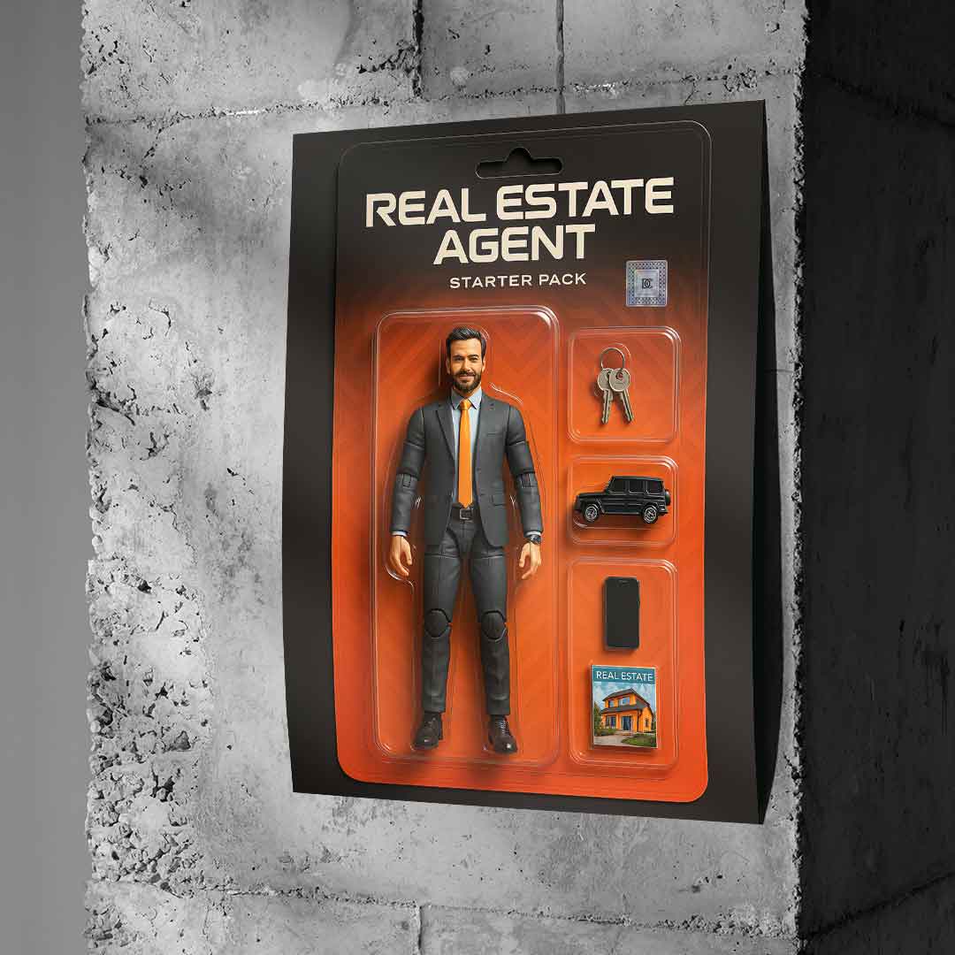 Starter Pack REAL ESTATE AGENT - Poster