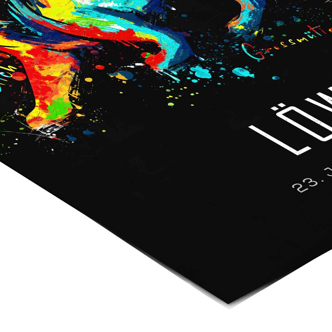 STERNZEICHEN LÖWEN - Poster