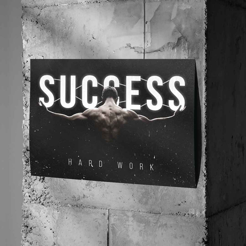 Success - Hard Work - Poster