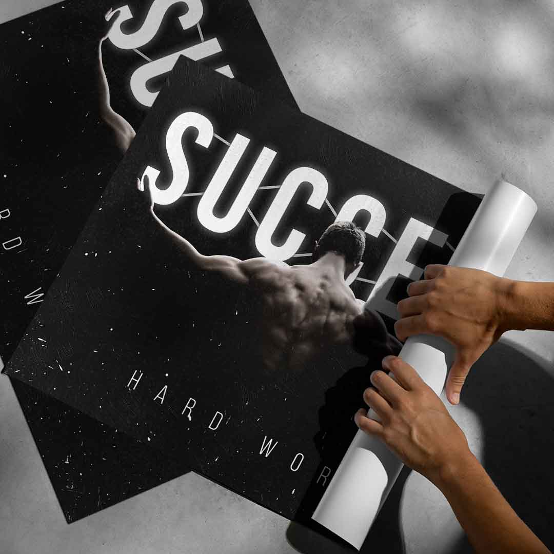 Success - Hard Work - Poster