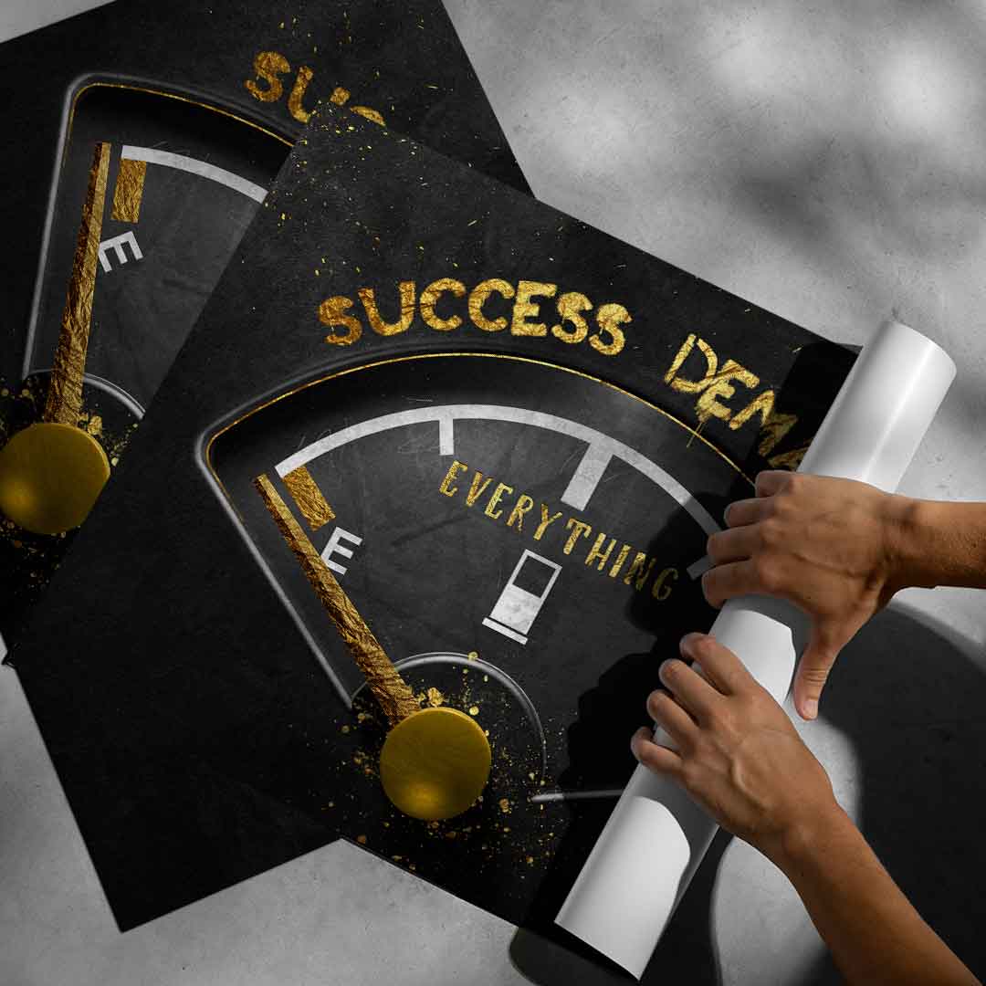 Success Demands Everything - Poster
