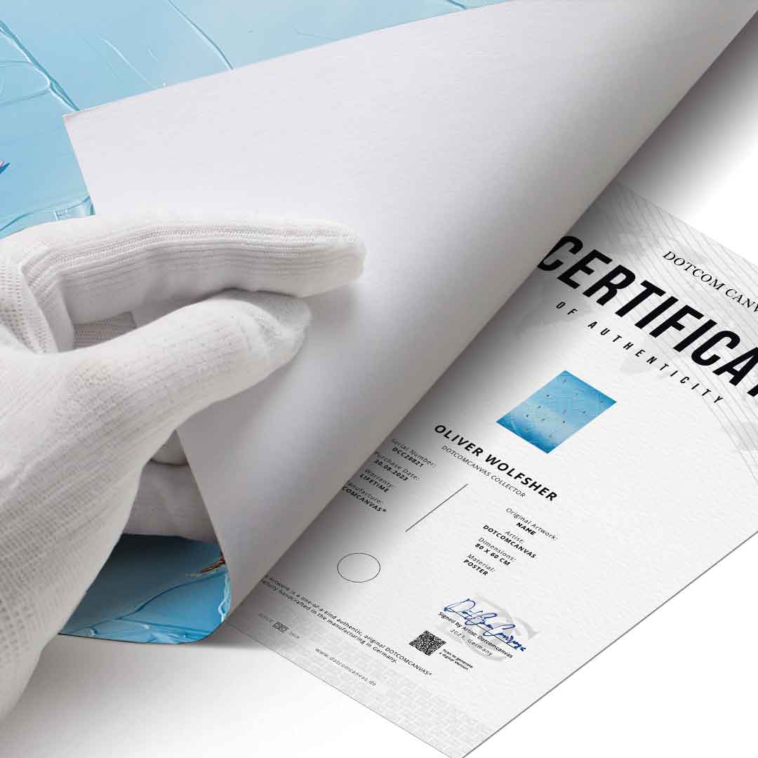 Surfing in Action - Poster