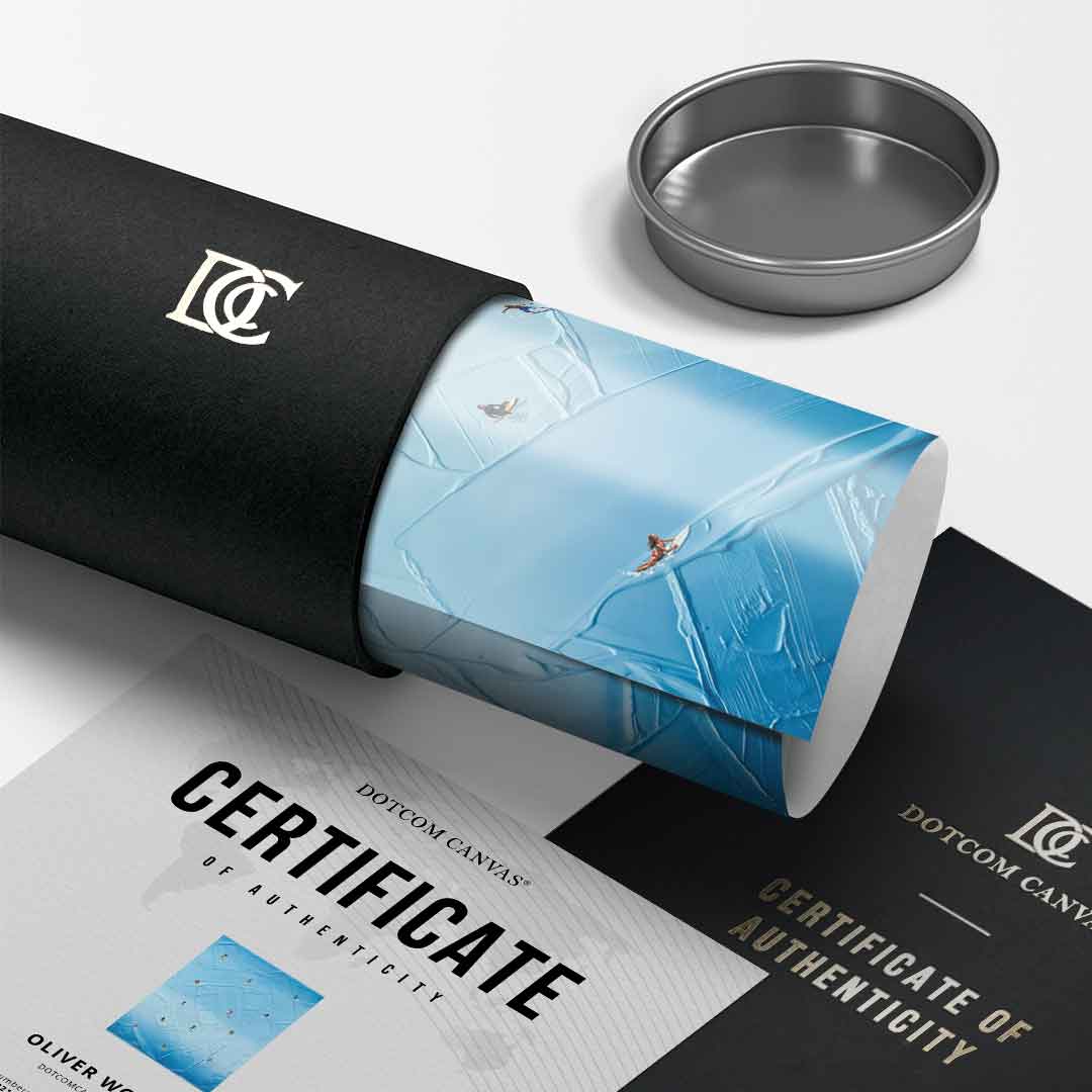 Surfing in Action - Poster