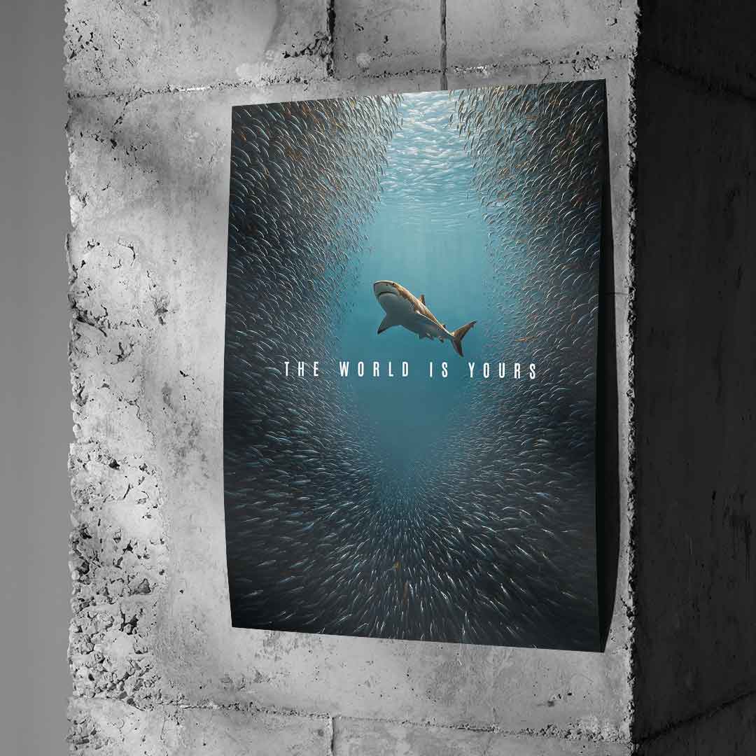 THE WORLD IS YOURS - Poster