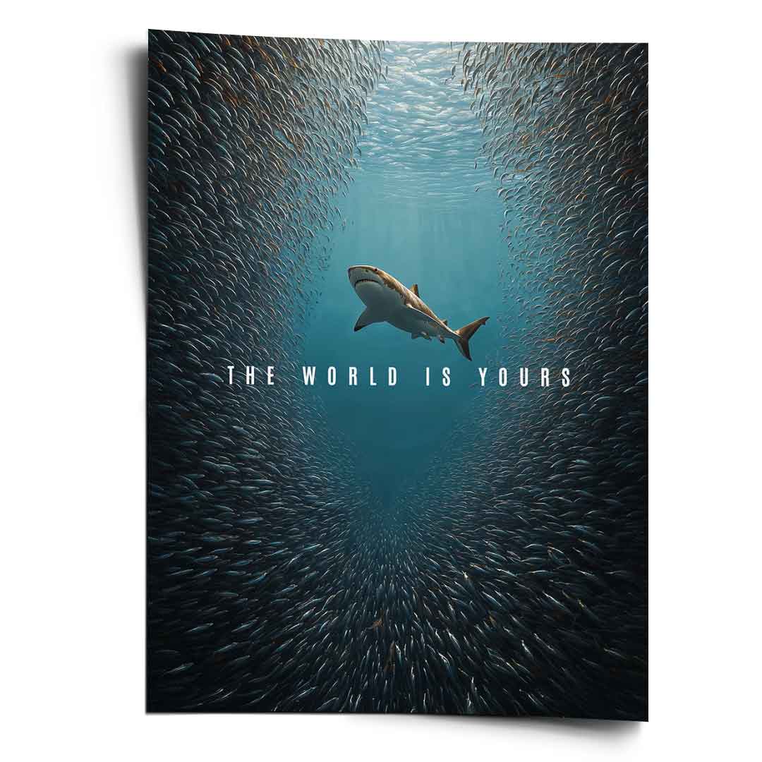 THE WORLD IS YOURS - Poster