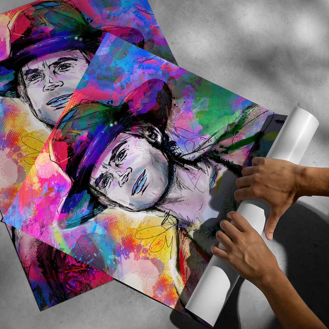 Terrence Portrait - Poster