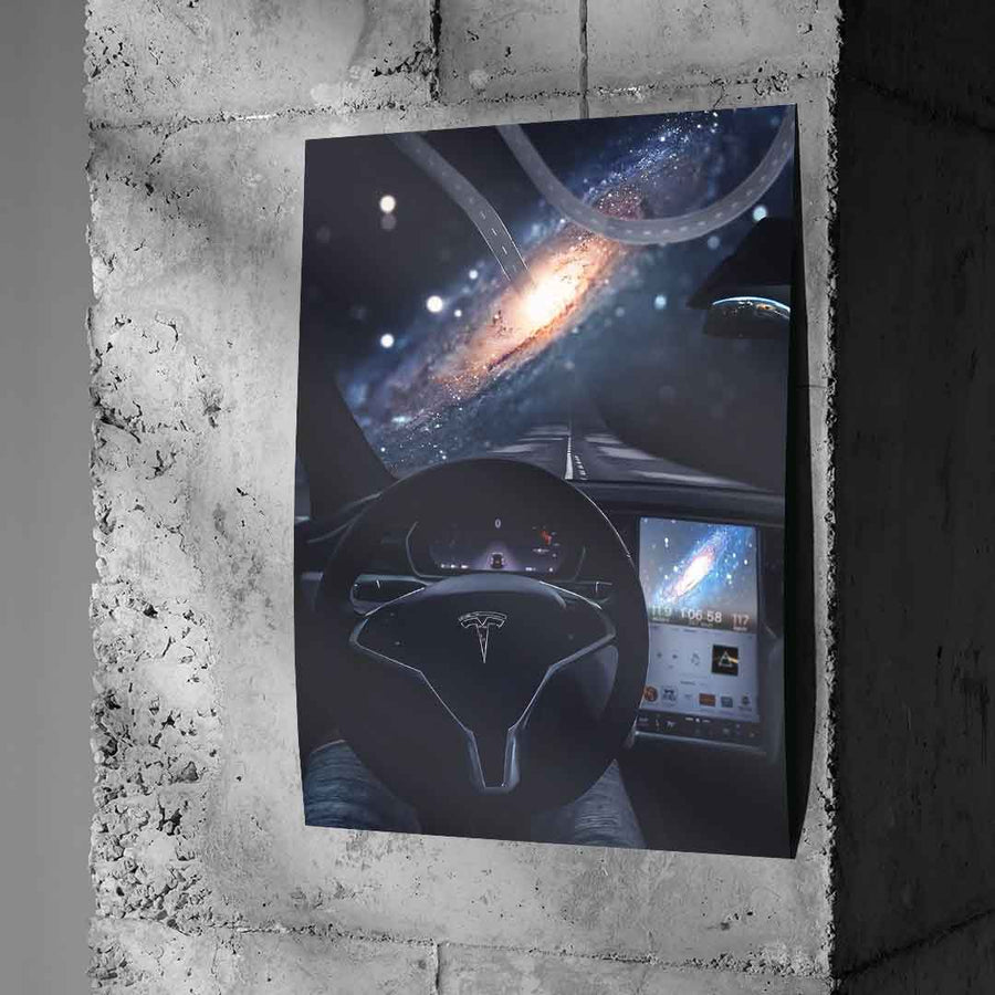 Tesla Ride - Poster