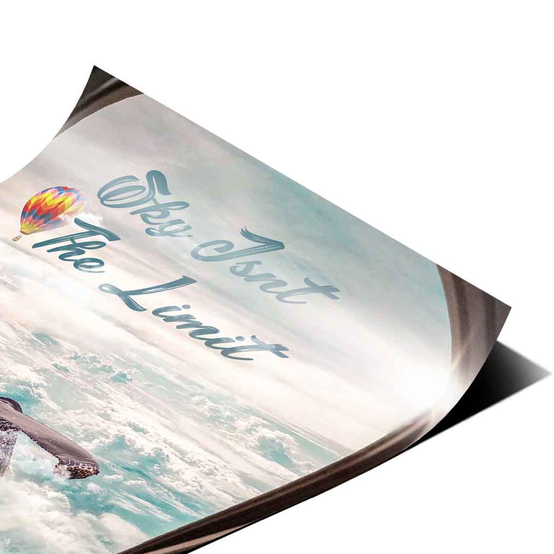 The Sky isn't The Limit - Poster