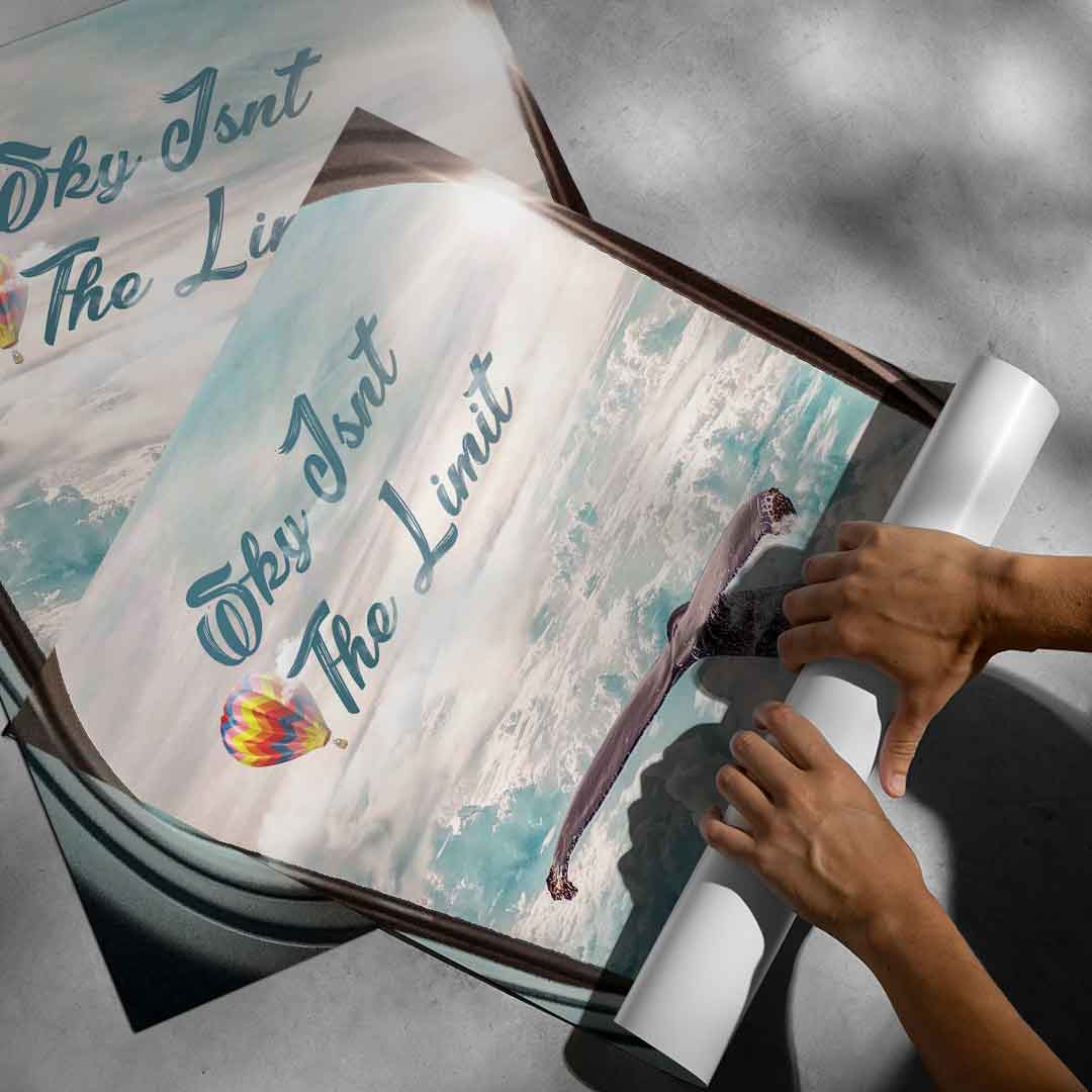 The Sky isn't The Limit - Poster