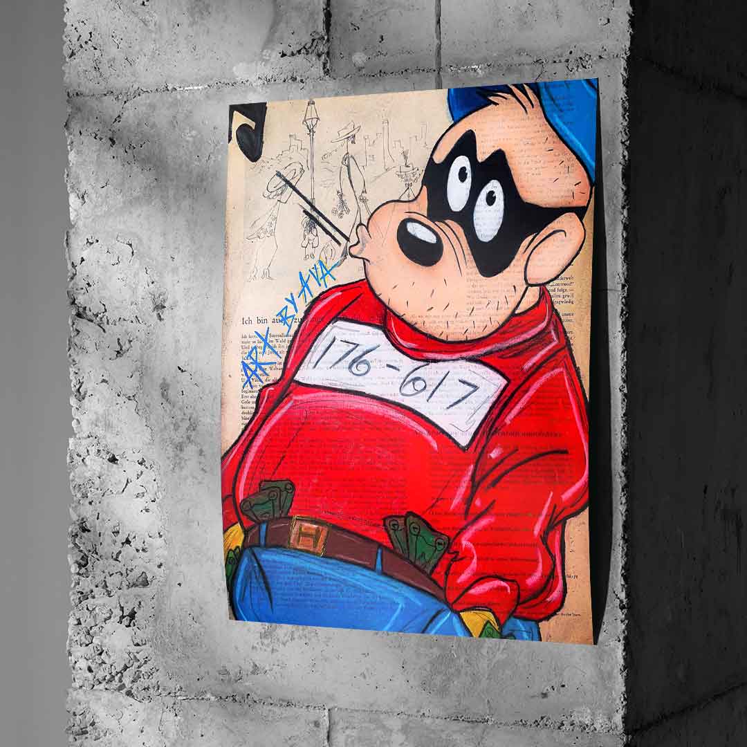 Thinking Beagle Boy - Poster