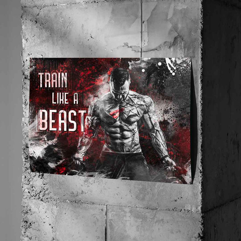 Train Like a Beast - Poster