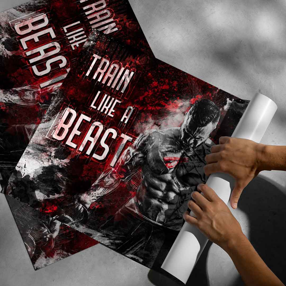 Train Like a Beast - Poster