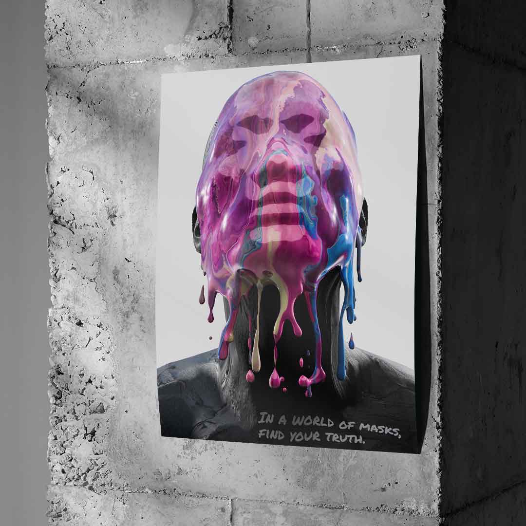 Transient Mask - Poster