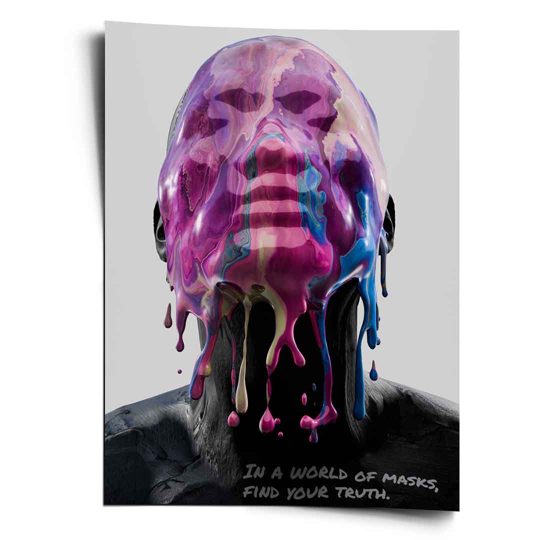 Transient Mask - Poster