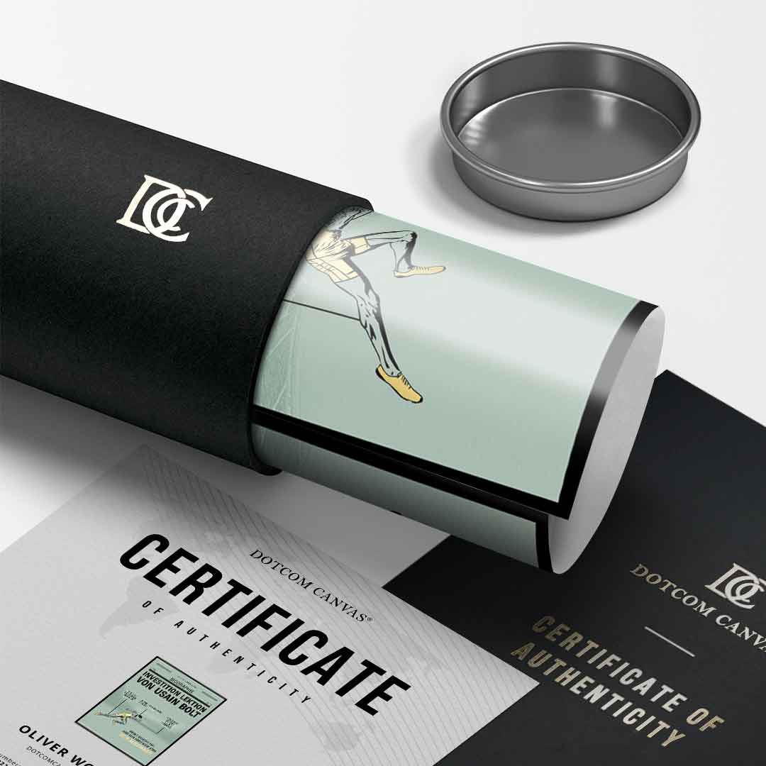 USAIN BOLT INVESTMENT LESSON - Poster