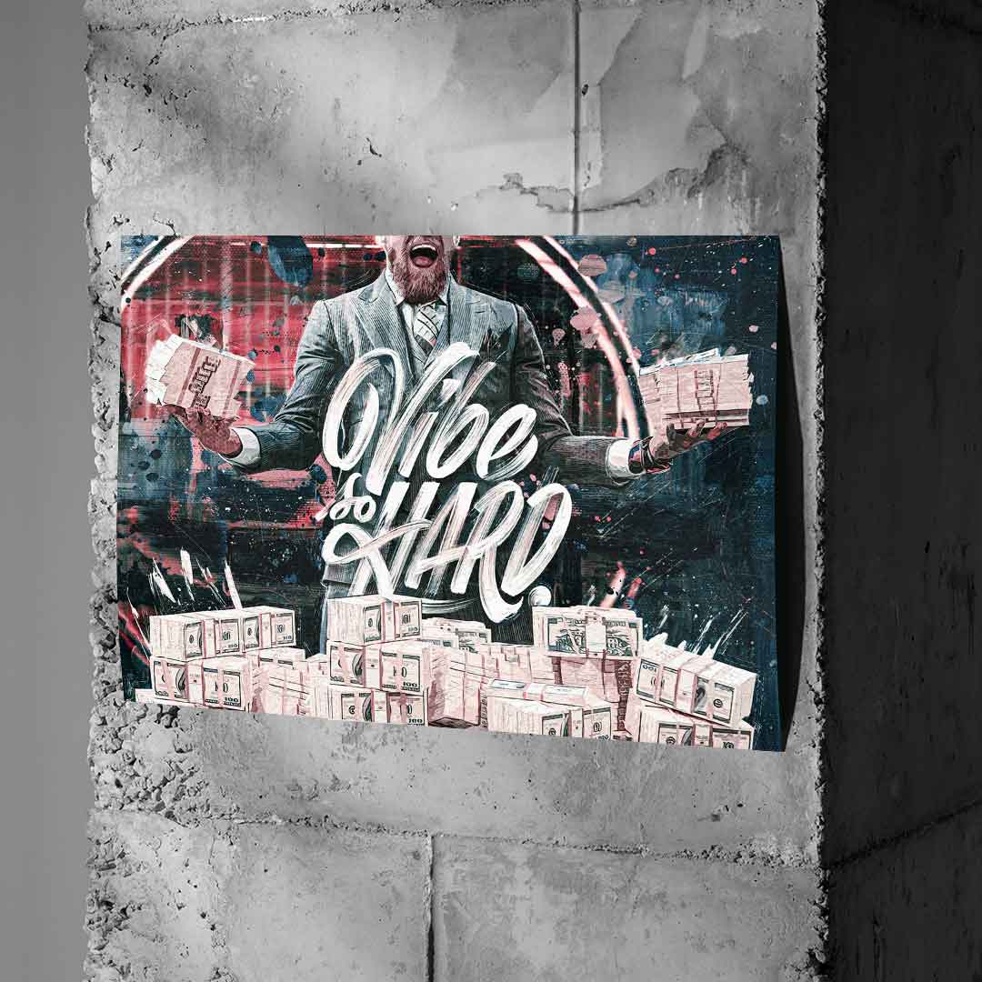 Vibe so Hard - Poster