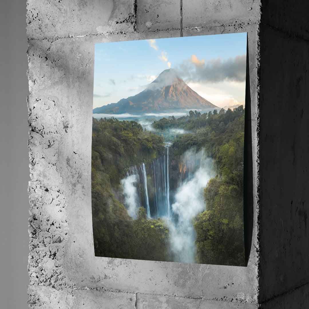 Waterfall Bay - Poster