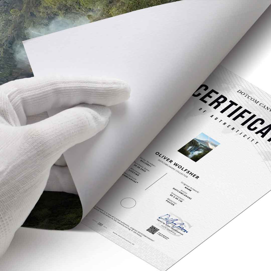 Waterfall Bay - Poster