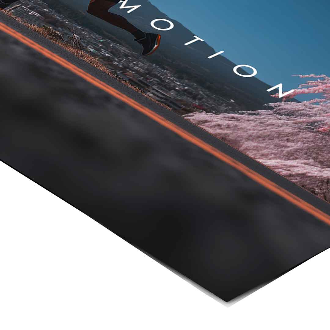 Weakness Dies in Motion - Poster