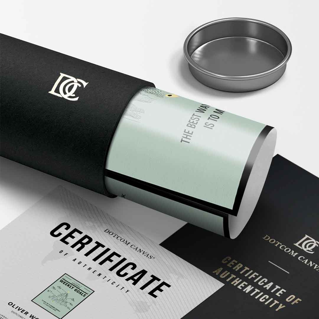 Weekly Goals - Poster