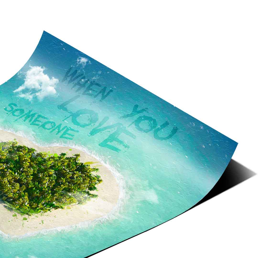 When you love someone - Poster