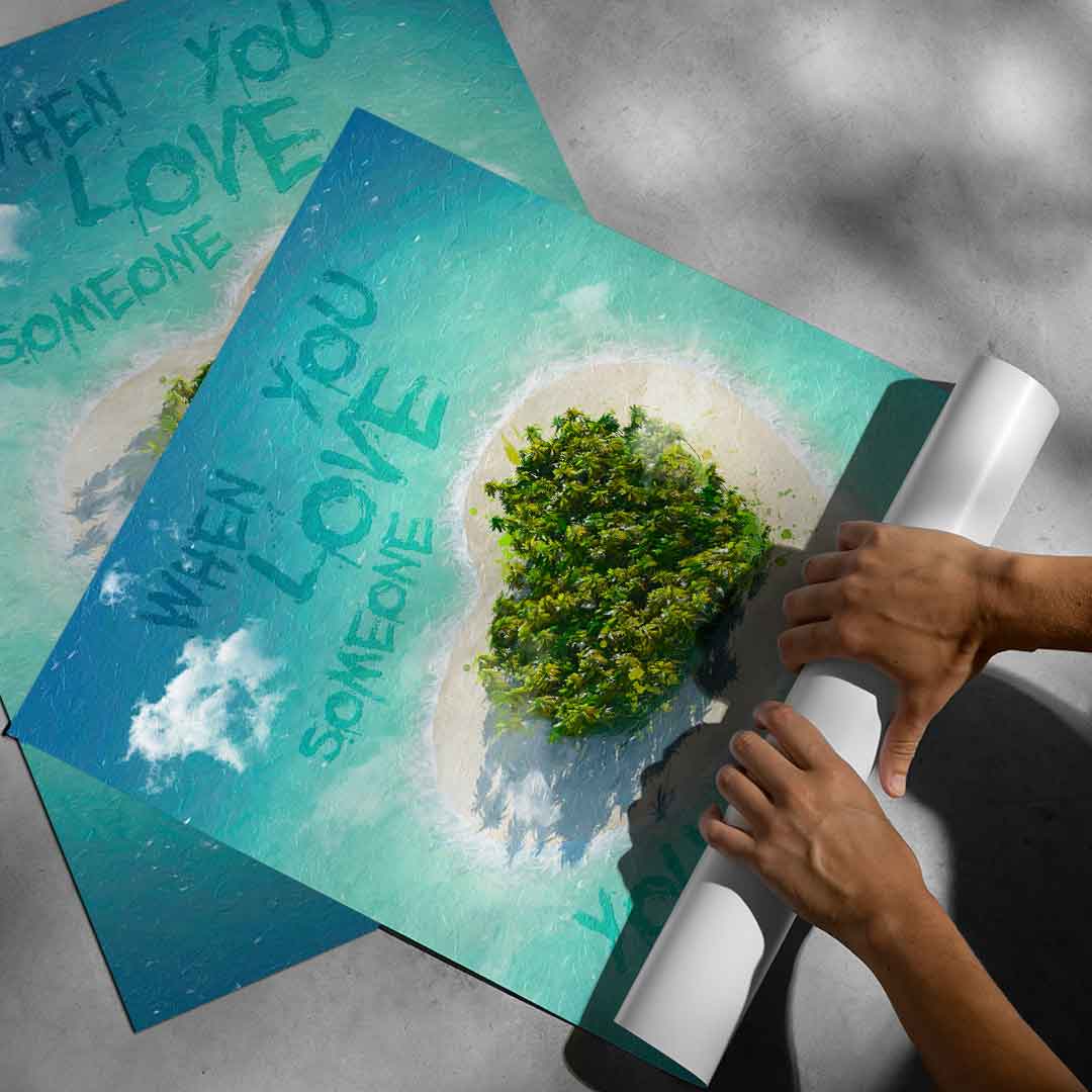 When you love someone - Poster