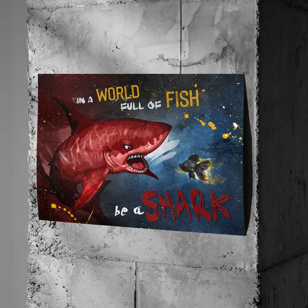 You Are the Shark - Poster