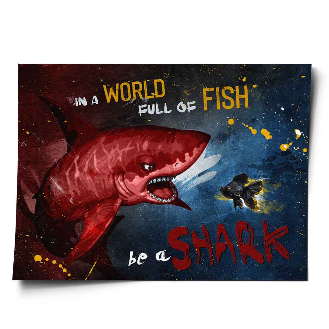 You Are the Shark - Poster
