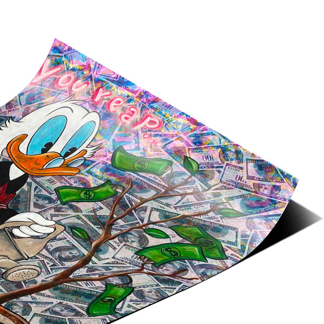 You reap what you sow - Poster