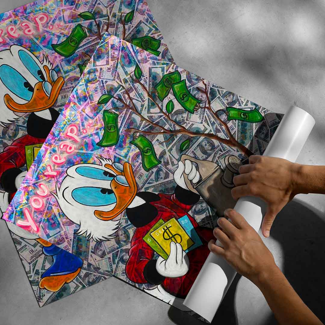 You reap what you sow - poster