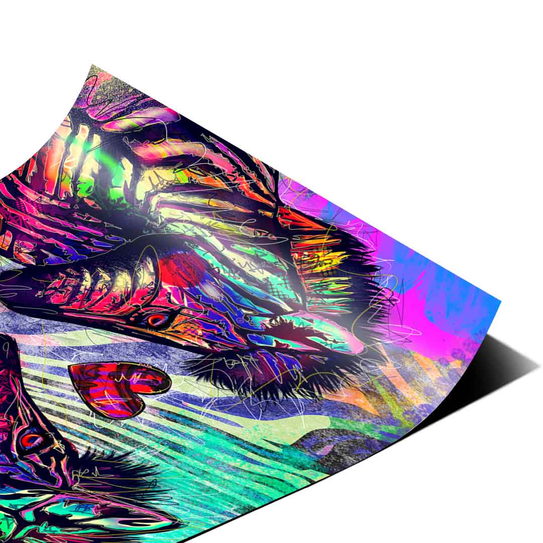 Zebra Heart - Poster