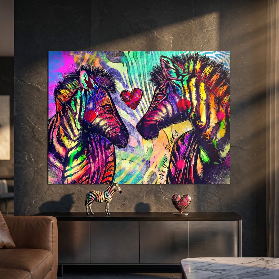 Zebra Heart - Poster