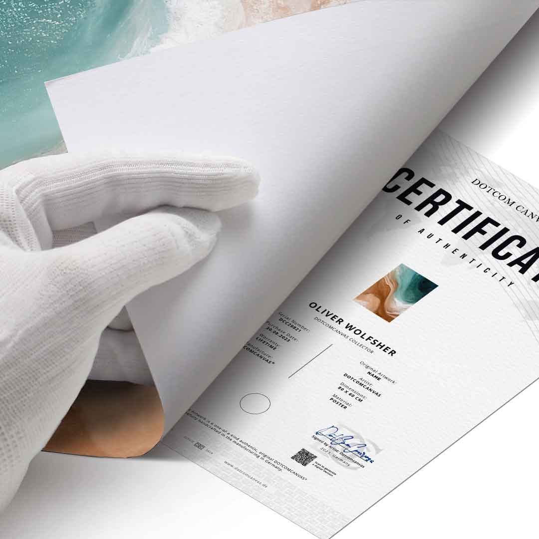 Coastal Contours - Poster