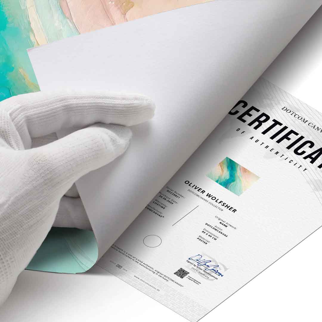 Dreamy Ocean Currents - Poster