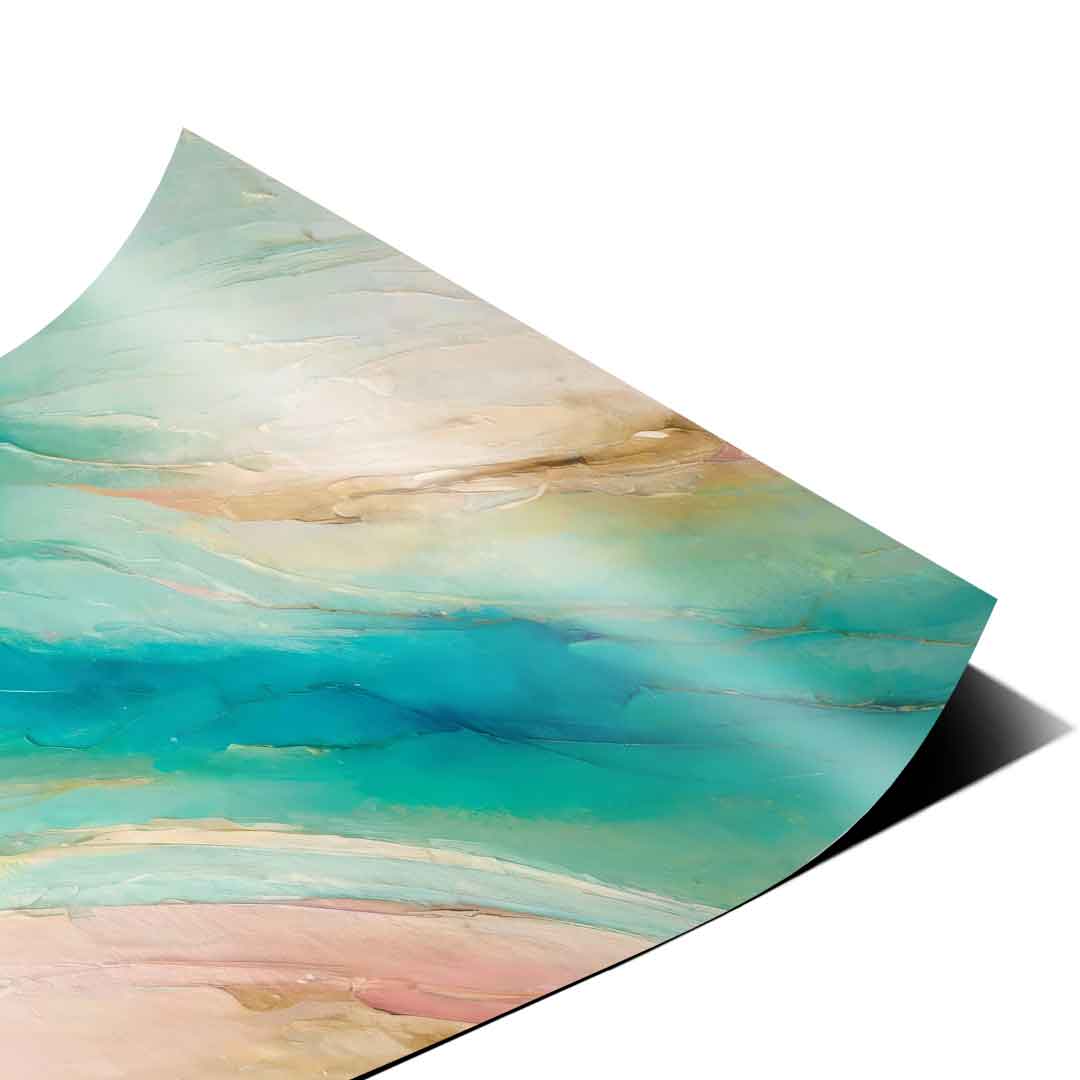 Dreamy Ocean Currents - Poster