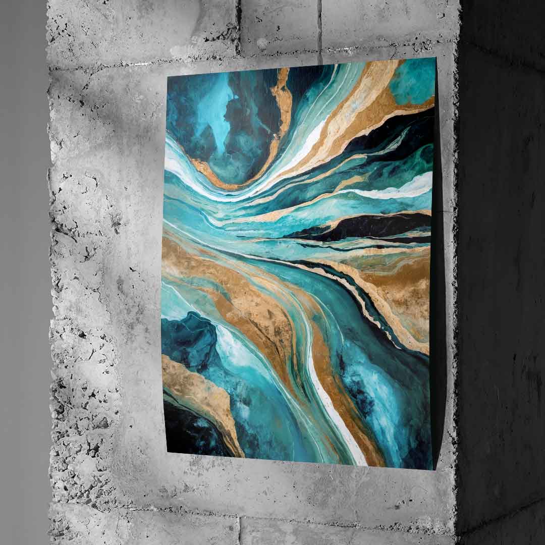 Flowing Through Time - Poster