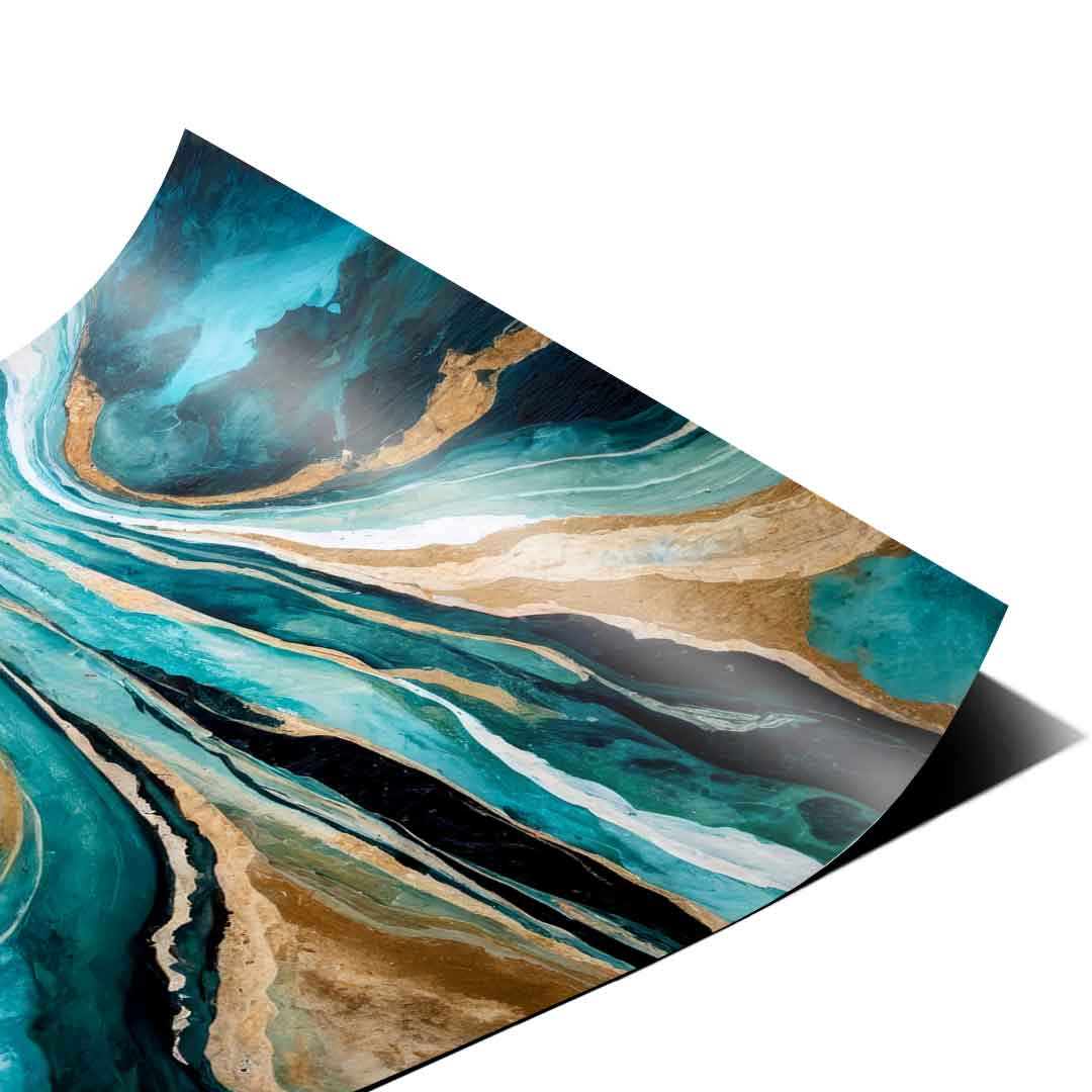 Flowing Through Time - Poster