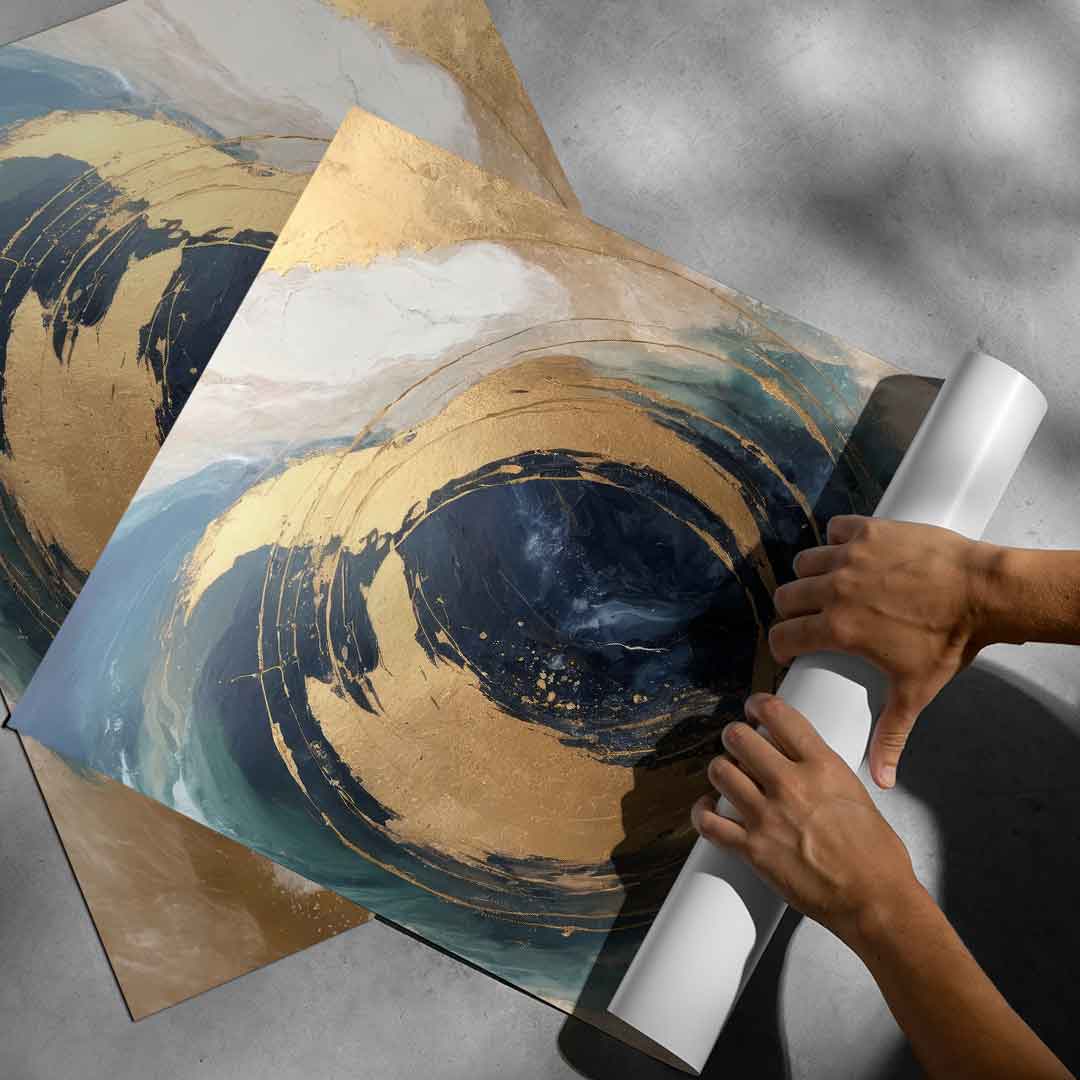 Golden Vortex - Poster