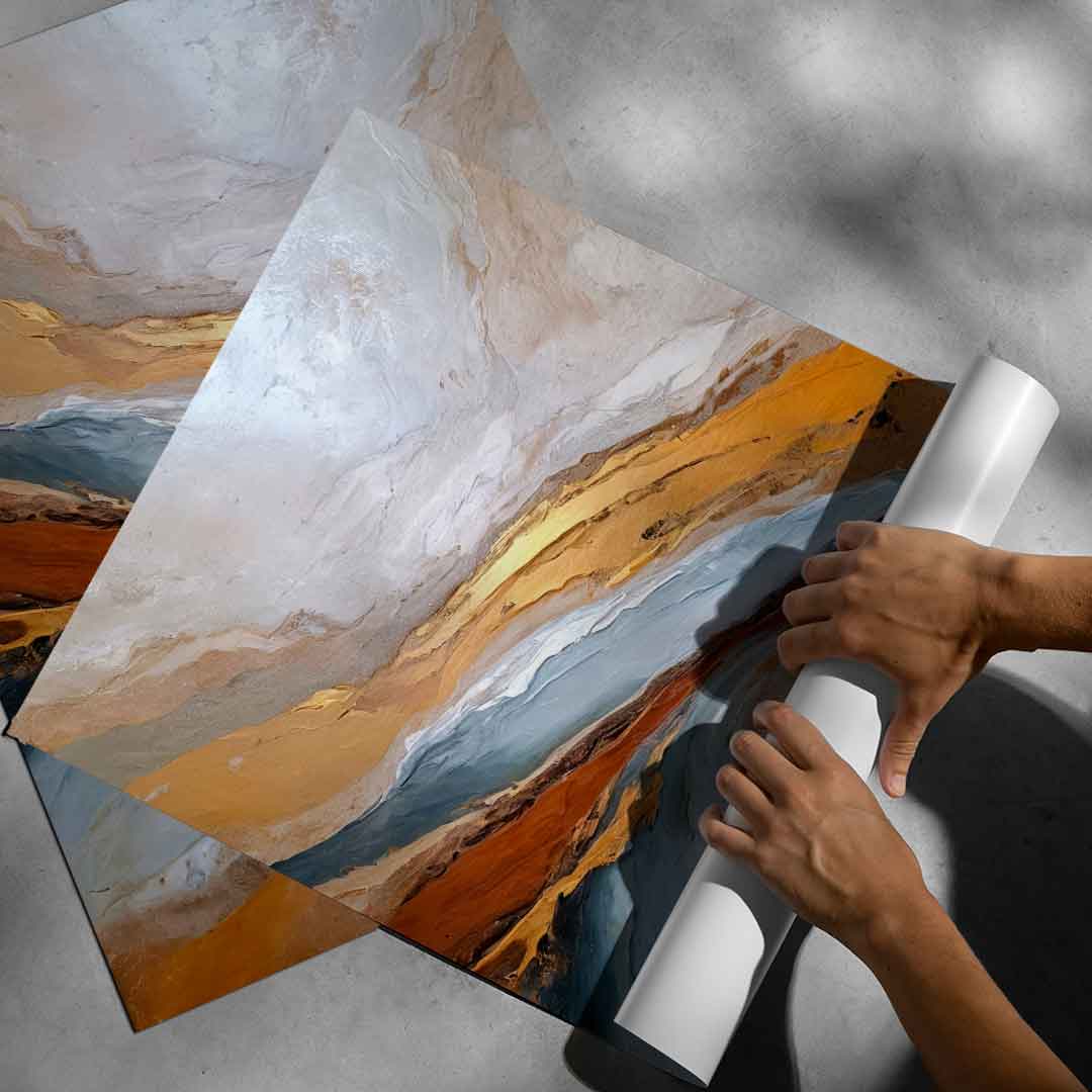 Luminous Drift - Poster