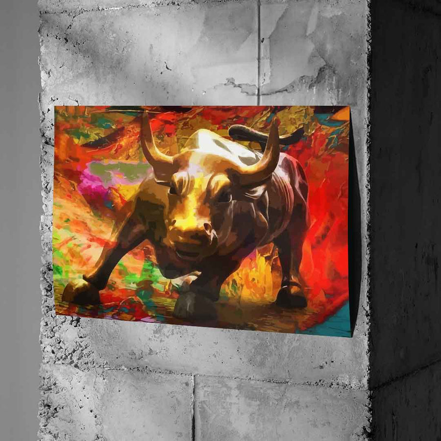 Czerwony Byk - Plakat