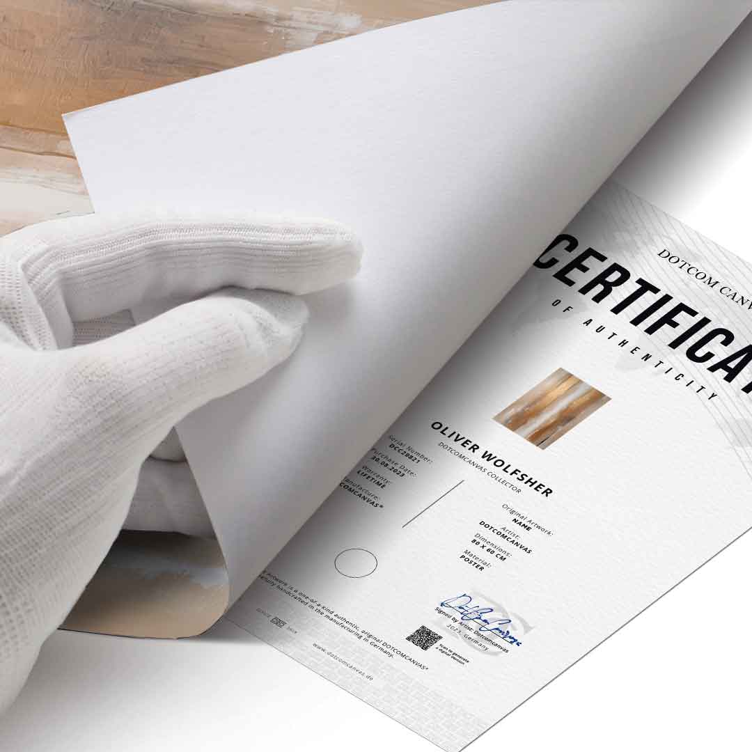 Stripes in Soft Neutrals - Poster